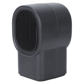 1Pc 400W Portable Electric Space Heater Mini Desktop Fan Heater Personal Small Space Heater For Home Office (Option: Grey)